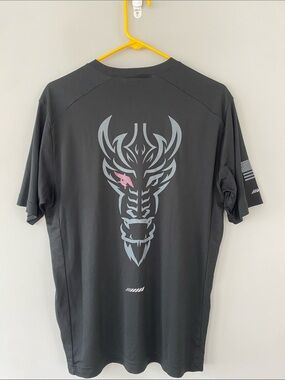 NJSP New Jersey State Police Medium T-shirt Troop D Range Sportek Black Loose
